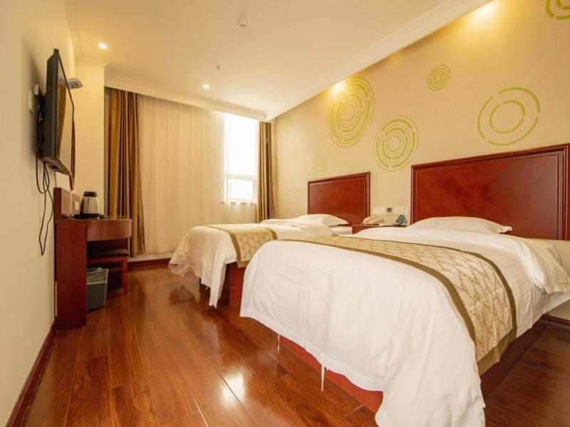 Greentree Inn Tianjin Meijiang Convention And Exhibition Center Express Hotel Eksteriør billede